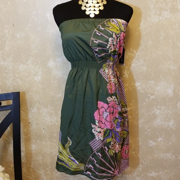 FOREVER 21 HALTER DRESS SIZE M - Picture 1 of 4